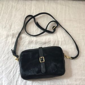 NWOT Clare V. Calf hair crossbody / clutch